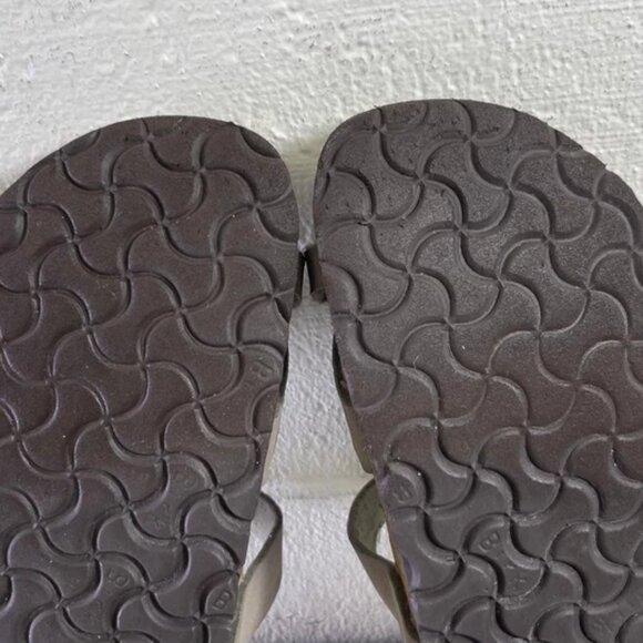 Birkenstock Mayari Mocha Strappy Toe Loop Sandals Slide Women's 38 EU/7 US - Picture 10 of 11